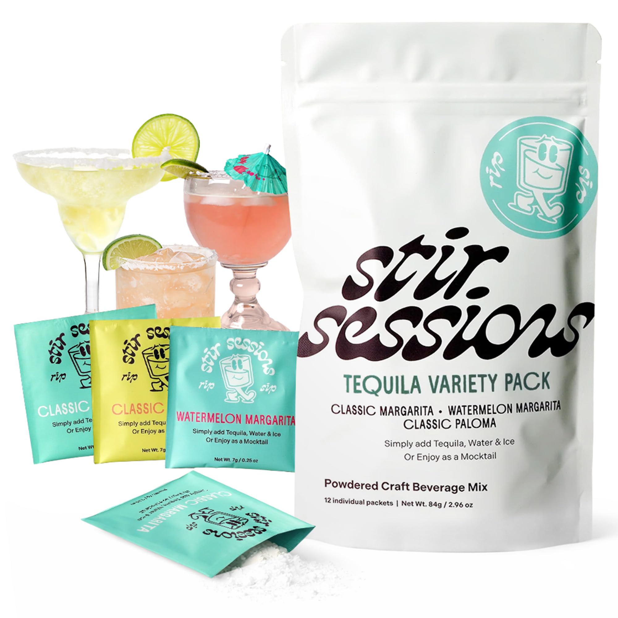 Amazon.com : Stir Sessions Tequila Variety Pack - 12 Packets